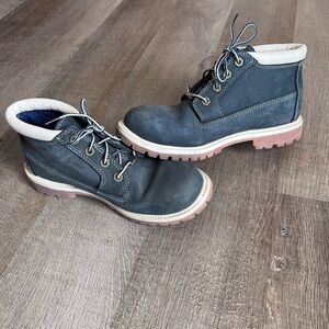 Timberland Nellie Chukka Women’s Boots 8M Green Waterproof Hiking Outdoor